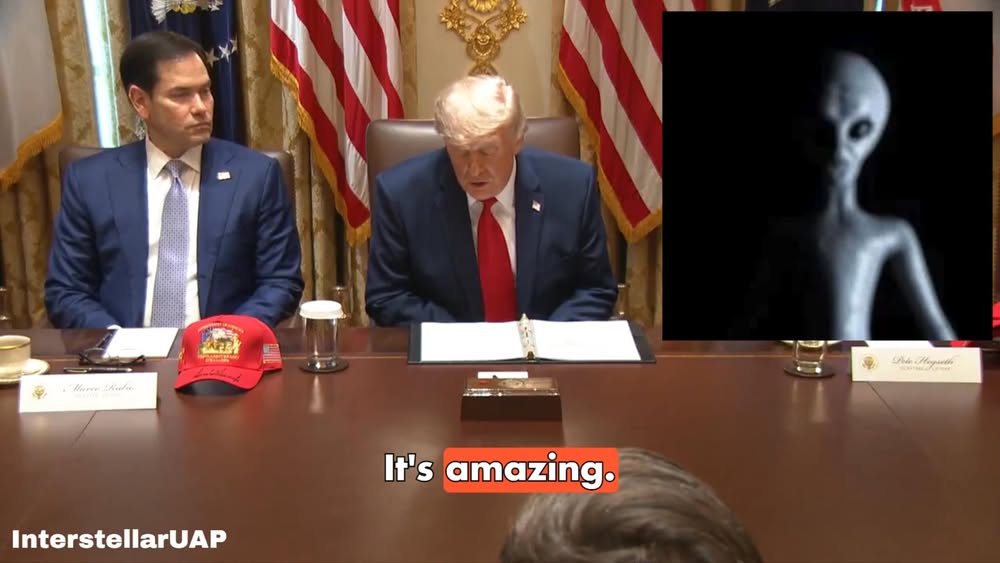 Trump avaldab tulnukate infot